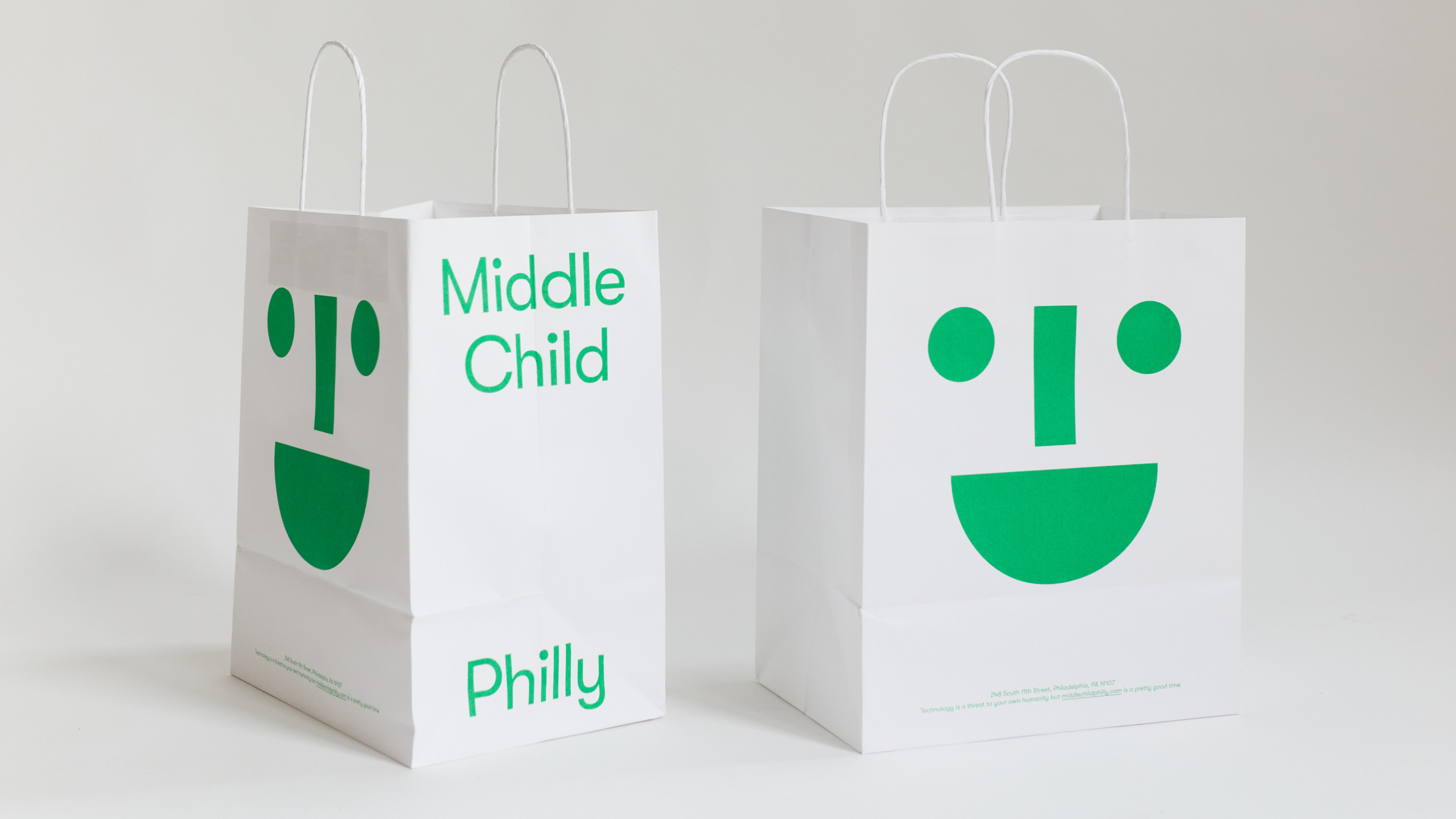 Middle Child paper bag